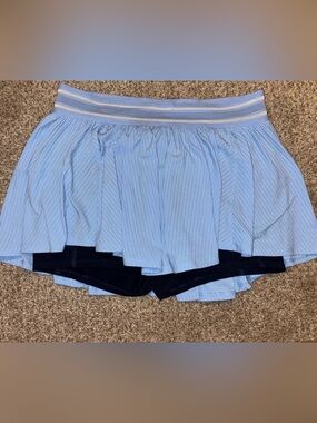 Free People Light Blue Skirted Boxer Briefs